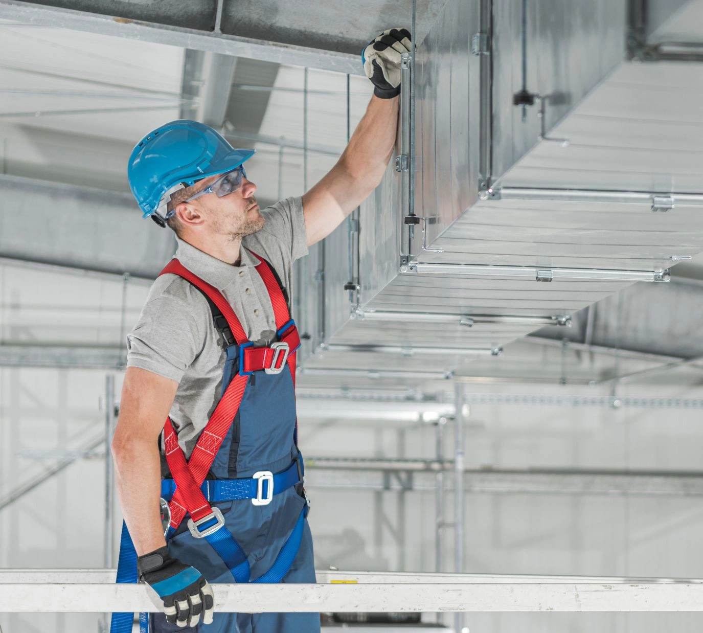 checking ductwork